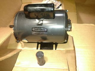 VTG Sears Craftsman 1 HP 8 or 10 inch Table Saw Motor 113.  12200 3