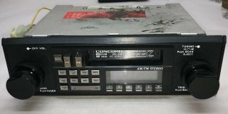 Vintage Concord HPL - 550 AM/FM Car Stereo w/Tape Deck DBX Noise Reduction, 7