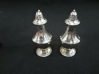 Vintage Tiffany & Co.  Sterling Silver Salt & Pepper Shakers Very Rare
