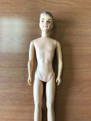 Vintage 1965 Ideal Toy Corp Tammy ' s Brother TED 12.  5” Doll,  Handsome,  Brown Eyes 2