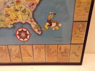 Vintage 1939 Mickey Mouse Donald Race Treasure Island San Francisco w stamps 336 7