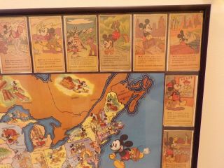 Vintage 1939 Mickey Mouse Donald Race Treasure Island San Francisco w stamps 336 8