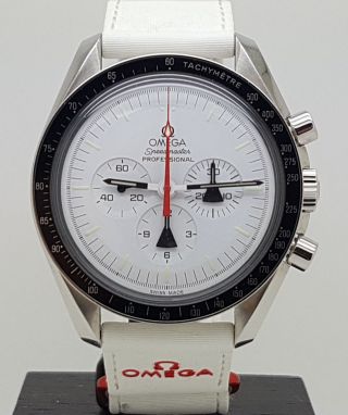 Fine & Rare S.  Steel Omega Speedmaster Alaska Project Limited Edition Full Set