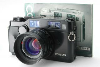 【Rare,  】Contax G2 Black Camera Carl Zeiss Planar T 45mm F2 Hood from JAPAN 2