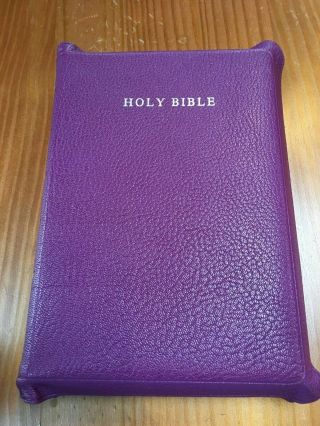 1 of 25 R.  L Allan Longprimer Limited Edition ULTRA RARE Plum Bible Tweed Pouch 2