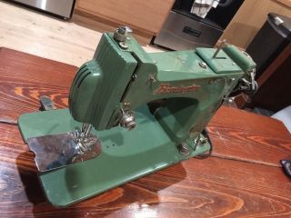 Vintage Remington Heavy - Duty Sewing Machine Straight Stitch Leather Upholstery