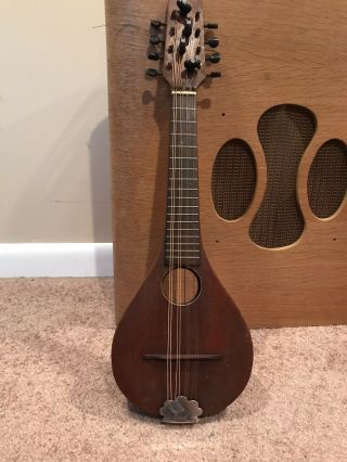 Turturro Turnover Mandolin Ukulele Rare Nicola Turturro Nyc Antique 1920’s