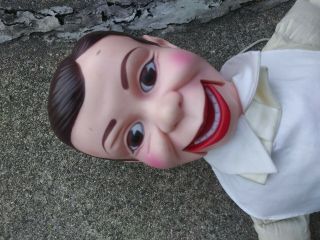 Vintage Charlie Mccarthy Ventriloquist Doll 1977 Juro Novelty Co.  Puppet Dummy