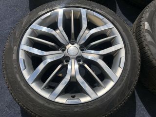 4 Range Rover Sport Svr 21 Inch Wheels Tires Rims Factory Oem Forged Rare