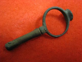Scarce Type Of Post Medieval Pipe Tamper Seal Ring
