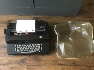 Vintage Ibm Selectric Ii 2 Typewriter Correcting Black