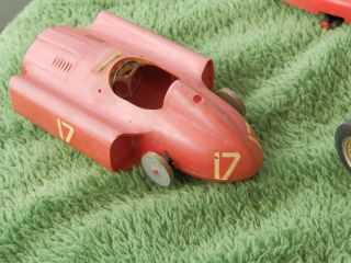 Rare Vintage J & L R LTD Merit Plastics Model Race Cars England Estate 5
