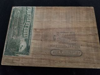 Vintage Belinda Alfred Dunhill Seleccion Suprema No.  5 Empty Wooden Cigar Box 5