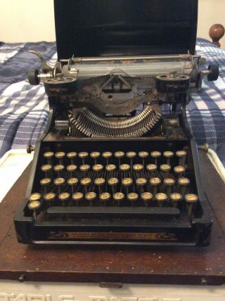 Antique Pittsburgh Visible No.  12 Typewriter VGC With Case Kittanning Penna. 5