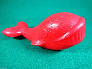 54 Ussr Vintage Soviet Era Russia Plastic Whale Koshalot 7.  5 " Toy Rare