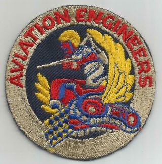 Ww 2 Us Army Air Force Aviation Engineers Patch Inv F309