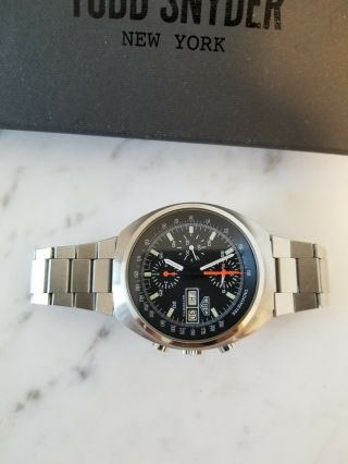 Heuer Lemania 5100 Automatic Chronograph 510.  500 Vintage Watch 7