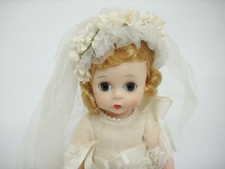 Vintage Madame Alexander Wendy Bride Doll 8 