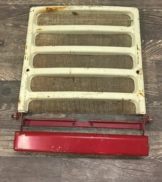 Nos International 240 Antique Tractor Grill & Lower Panel