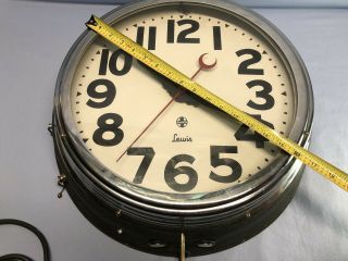 RARE Vintage SANTE FE Railway Depot Interior NEON Clock By LEWIS Large 8