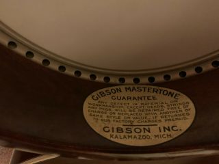 Vintage Gibson Mastertone Tenor Banjo Sounds Great 7