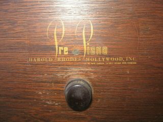 RARE 1946 HAROLD RHODES PRE - PIANO VINTAGE ELECTRIC KEYBOARD PRE - FENDER 2