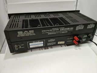 Vintage 1980 SAE 3100 STEREO POWER AMPLIFIER - AMP - 5