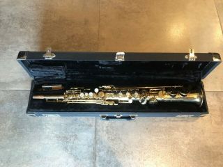 Selmer Mark VI soprano saxophone Serial 211862 Vintage 1973 player 10