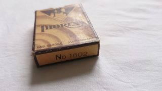 VINTAGE SWISS THORENS 1602 BOXED LIGHTER WITH INSTRUCTIONS 9