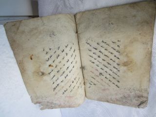 antique Arabic manuscript 22 pages ₪₪₪ rare diagonal manuscript 3