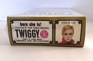 Vintage Barbie NRFB 1969 Barbie Pal Twiggy TNT MIP MOC FACTORY 1185 11