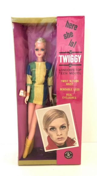 Vintage Barbie Nrfb 1969 Barbie Pal Twiggy Tnt Mip Moc Factory 1185