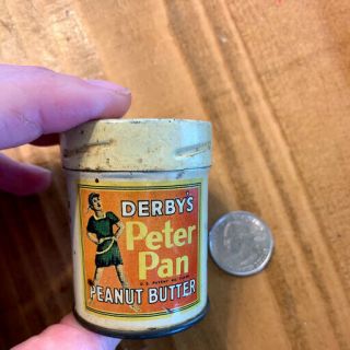 Vintage Salesman Sample Size Peanut Butter Derby 