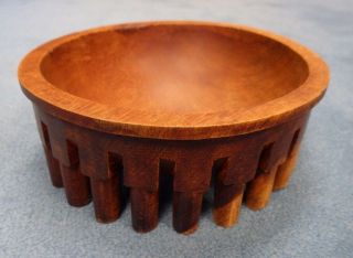 Rare Vintage South Pacific Hand Carved Kava Bowl Fiji Samoa Tonga