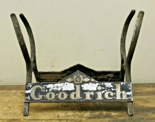 Antique Rare Goodrich Tires Sign Gas Oil Car Service Station Display