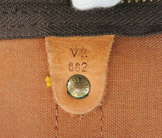 Authentic Vintage LOUIS VUITTON Keepall 50 Monogram Canvas Duffel Bag 32650 12
