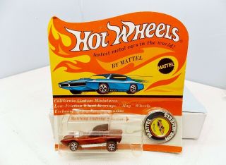Hot Wheels Python - Red - Canada Blister - Vintage Redline