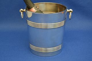 Christofle Biarritz Champagne Bucket - Ice - Wine Cooler - Cocktail Art Deco