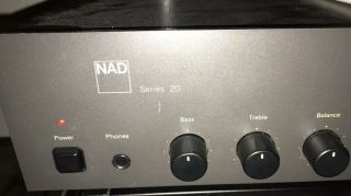NAD 1020 Preamplifier - Series 20 - Vinyl / Phono Stage - Vintage Audiophile 2