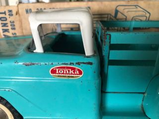Vintage Tonka Stake Pick up truck number 308 3