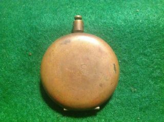Vintage World War 2 Us Army Military S&w Ny Brass Pocket Compass