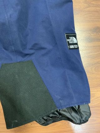 NWT VINTAGE 90 ' S NORTH FACE MOUNTAIN NAVY BLUE GORE - TEX PANTS XXL 1991 2