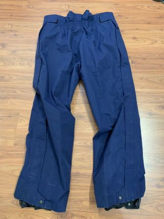 NWT VINTAGE 90 ' S NORTH FACE MOUNTAIN NAVY BLUE GORE - TEX PANTS XXL 1991 4