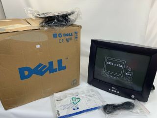 Dell E773c 17 " Color Crt Tube Monitor Vintage Retro Video Games