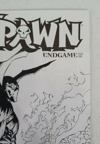 Spawn 185 Endgame Part 1 Limited Sketch Variant Cover by Whilce Portacio Rare 6