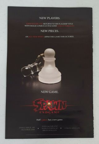 Spawn 185 Endgame Part 1 Limited Sketch Variant Cover by Whilce Portacio Rare 9