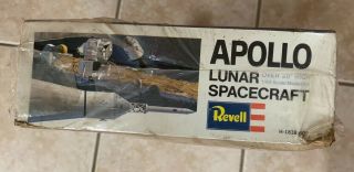 FACTORY VINTAGE H - 1838:600 REVELL APOLLO LUNAR SPACECRAFT 1/48 SCALE 3