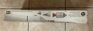 FACTORY VINTAGE H - 1838:600 REVELL APOLLO LUNAR SPACECRAFT 1/48 SCALE 4