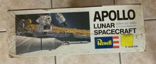 FACTORY VINTAGE H - 1838:600 REVELL APOLLO LUNAR SPACECRAFT 1/48 SCALE 5