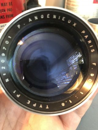 Angenieux 90mm F1.  8 Type P1 Vintage France Exakta Exacta Exa Mount Lens